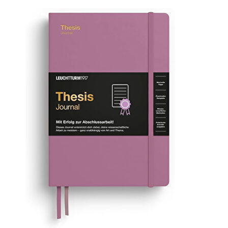 Leuchtturm1917 Thesis Sert Kapak A5 İngilizce Journal Dusty Rose 369203