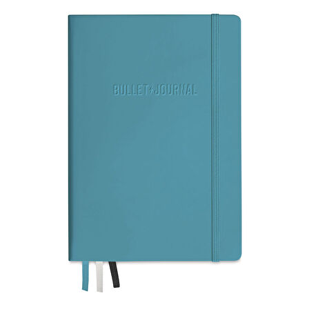 Leuchtturm1917 Bullet Journal 2nd Edition A5 Sert Kapak Noktalı Defter Turquoise25 373022