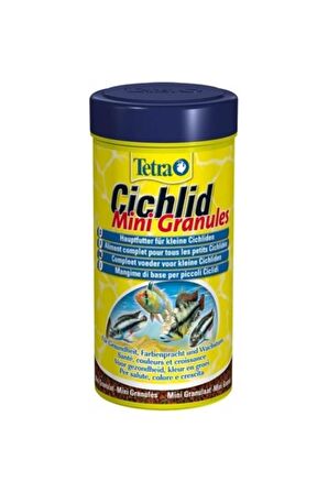 Tetra Cichlid Mini Granüles Balık Yemi 250 ml