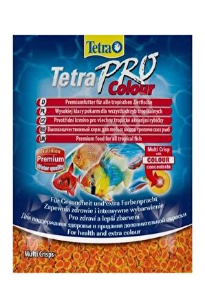 Tetra Pro Colour Balık Yemi 12 gr Zarf