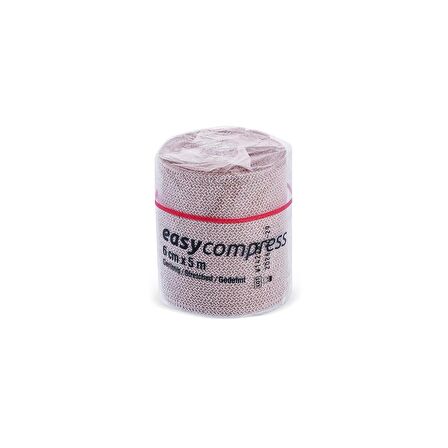 Easy Compress Kısa Germe Bandajı, Lenfödem Bandajı, Kompresyon Bandajı 6cmx4,5cm