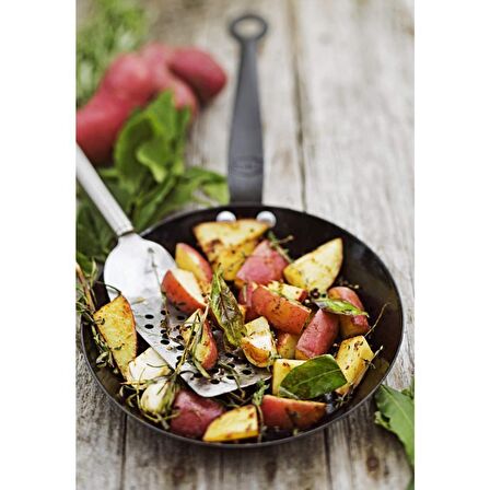 Rösle 12547 Paslanmaz Çelik Delikli Spatula - 32 Cm.