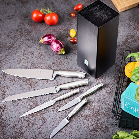 Rösle Basic Line Ekmek Bıçağı Paslanmaz Çelik 20 cm 13716