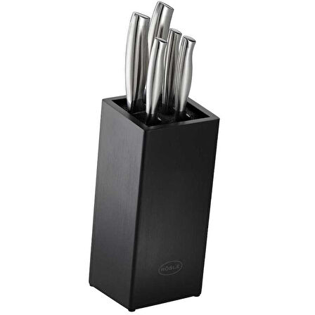Rösle Basic Line Bıçak Seti Bambu Fırçalı Stant 6 Parça 13755