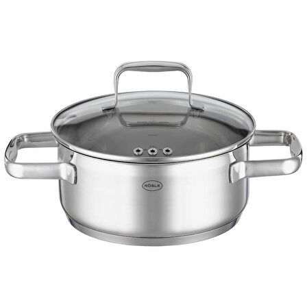 Rösle Charm Kısa Tencere Paslanmaz Çelik 20 cm 91934