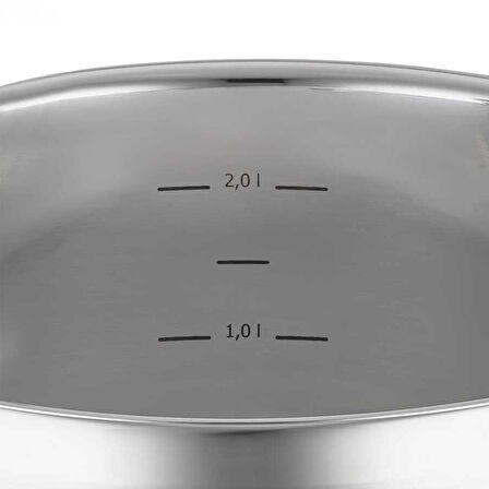 Rösle Charm Kısa Tencere Paslanmaz Çelik 20 cm 91934