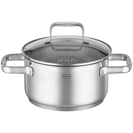 Rösle Charm 16 cm-16 cm-20 cm-24 cm Çelik Tencere Seti 4'lü