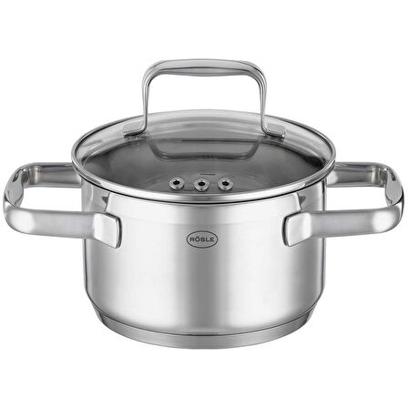 Rösle Charm 16 cm-16 cm-20 cm-24 cm Çelik Tencere Seti 4'lü
