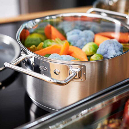 Rösle Expertiso Derin Tencere Paslanmaz Çelik 24 cm 91943