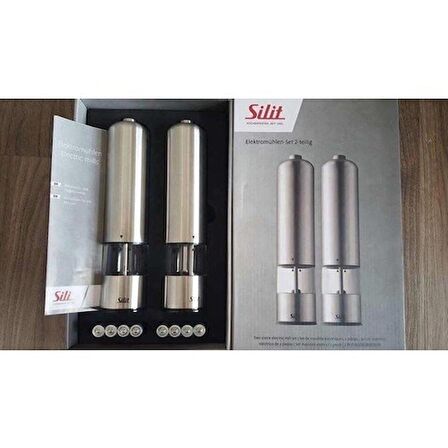 SİLİT İkili Pilli Baharatlık Takımı