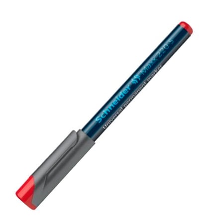 Schneider Maxx 0.4 Mm Kırmızı Asetat Kalemi 220 S