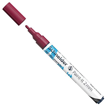 Schneider Akrilik Marker Kalem 310 2mm 161 Burgundy