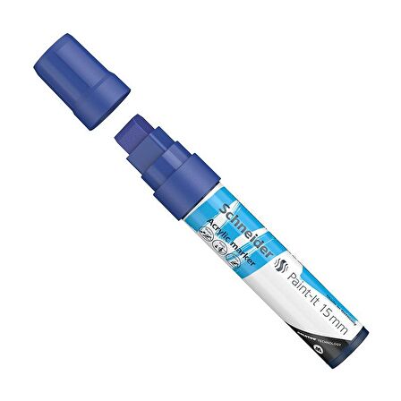 Schneider Akrilik Marker Kalem 330 15mm 303 Blue