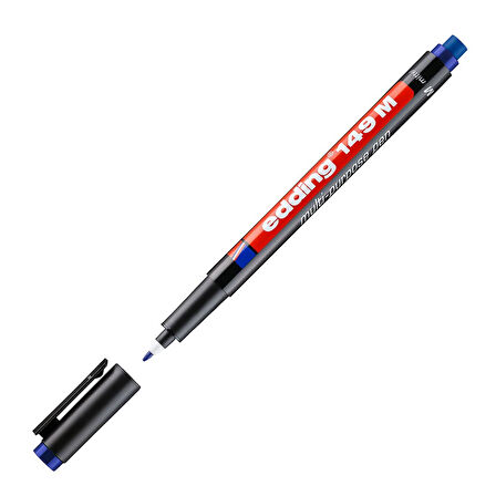 Edding 149 M Permanent Silgili Asetat Kalemi 1.0 mm 3 Renk Set