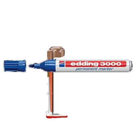 Edding Markör Permanent Yuvarlak Uçlu 1.5-3 Mm Mavi 3000