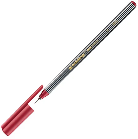 EDDING FINE PEN E-55 KARİNA KIRMIZI 10 Adet
