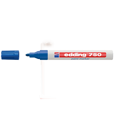 Edding 750 Paint Markör Kalem 2-4mm Mavi