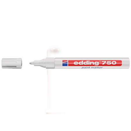 Edding 750 Paint Markör Kalem 2-4mm Beyaz