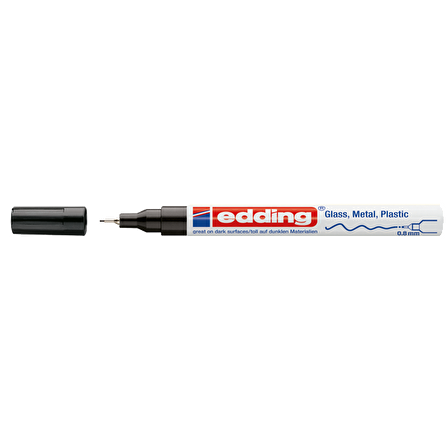 Edding 780 İğne Uçlu Marker Kalem 0.8mm Siyah