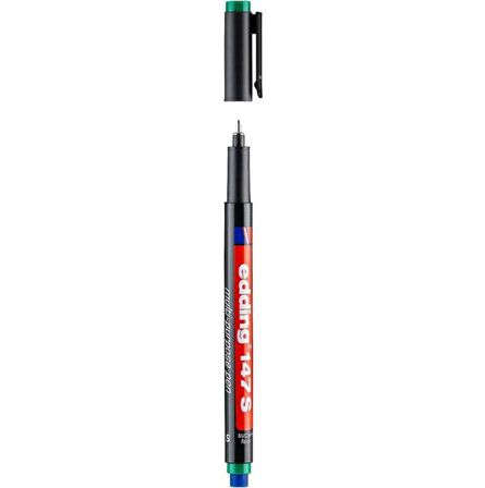 Edding Asetat Kalemi Permanent S Seri 0.3 MM Yeşil 147 S