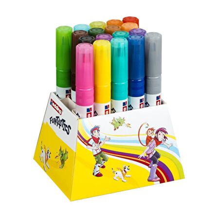 Edding Funtastics Keçe Uçlu Kalem Kalın 18'Li Set