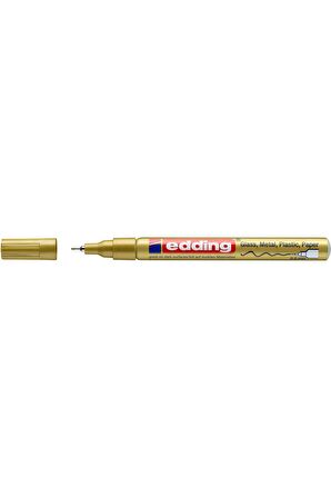 Edding 780 CR Boya Dekorasyon Markörü Kalem Metalik Altın