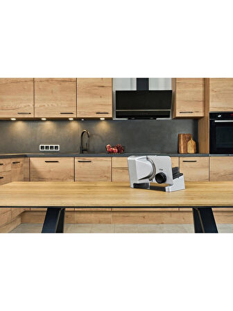 Ritterwerk Ritter E 16 Duo Plus (Extra Bıçak) Ev Ofis Tipi Elektrikli Salam Sosis Gıda Dilimleyici Eco Motor