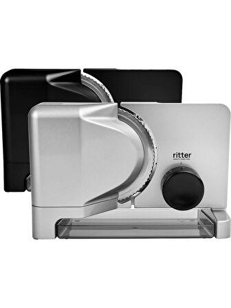 Ritter E 16 Black Ev Ofis Tipi Elektrikli Salam Sosis Ekmek Gıda Dilimleyici