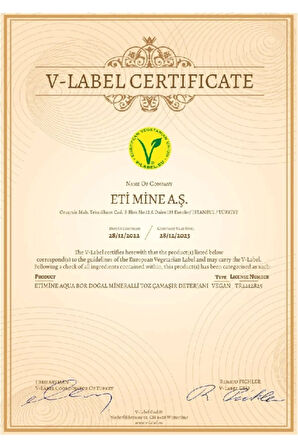 AQUABOR DOĞAL MİNERALLİ BEYAZLAR İÇİN ÇAMAŞIR DETERJANI 6 KG + 1 ADET ELDE YIKAMA BULAŞIK DETERJAN