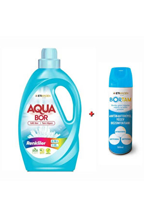 DOĞAL MİNERALLİ RENKLİLER İÇİN SIVI ÇAMAŞIR DETERJANI SIVI 2.15L 33 YIKAMA+ DEZENFEKTAN