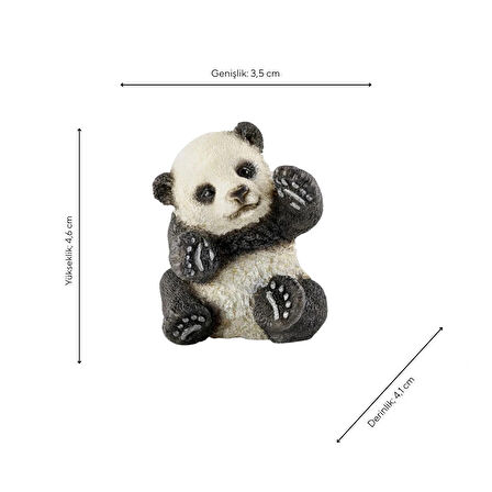 Schleich Panda Yavrusu Figür