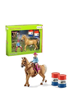 Schleich Rodeo Yapan Kız Kovboy