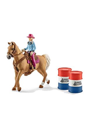 Schleich Rodeo Yapan Kız Kovboy