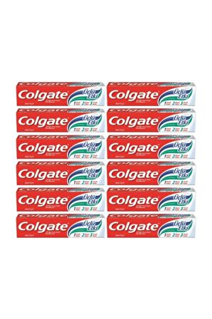 Colgate Diş Macunu 50 Ml Üçlü Etki 12 Adet