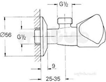 Grohe Ara Musluk 1/2" (2295800M)