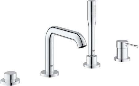 Grohe Essence 19578001 Gümüş Banyo Bataryası