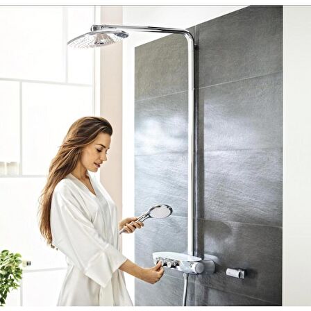 Grohe SmartControl 300 Termostatik Duş Bataryalı Borulu Duş Sistemi - 26250000