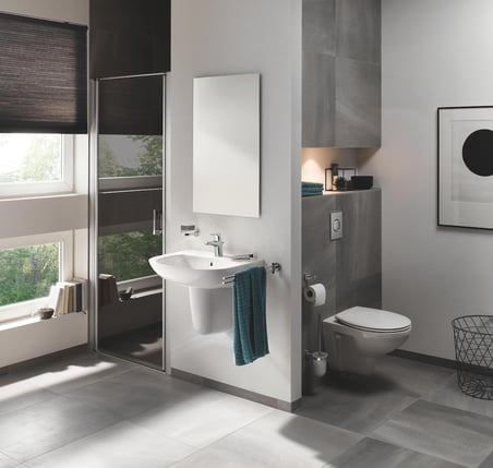 Grohe Tuvalet Fırçalık BauCosmopolitan Krom - 40463001