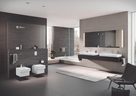Grohe Sıvı Sabunluk Seti Eurocube Krom - 40756001