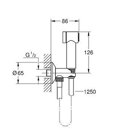 Grohe Sena Taharet Sprey Takımı - 26332000