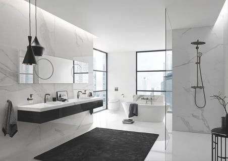 Grohe Gömme Rezervuar Kumanda Paneli ABS Br.Hard Grap. - 38732AL0