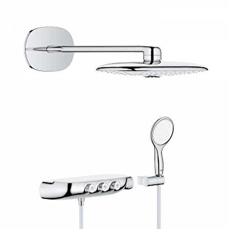 Grohe Rainshower System Smartcontrol Duo 360 Termostatik Yarı Ankastre Duş Bataryası 26443000