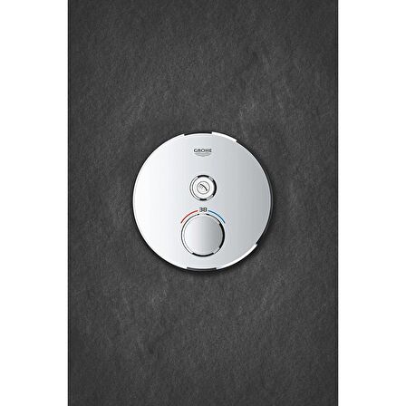 Grohe Grohtherm Smartcontrol 29118000 Gümüş Banyo Bataryası