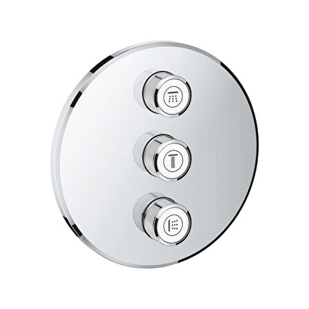 Grohe Grohtherm Smartcontrol Üç Noktadan Akış Kontrollü Kumanda - 29122000