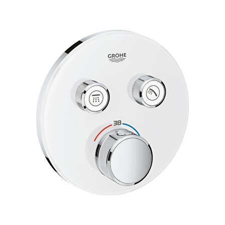 Grohe Grohtherm Smartcontrol 29151LS0 Gümüş Banyo Bataryası