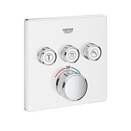 Grohe Grohtherm Smartcontrol 29157LS0 Gümüş Banyo Bataryası