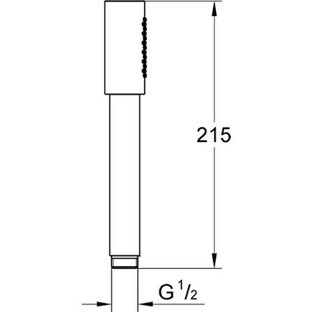 Grohe Sena Stick El Duşu 1 Akışlı 26465EN0