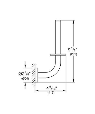 Grohe Tuvalet Kağıtlık Yedek Essentials Warm Sunset - 40385DA1