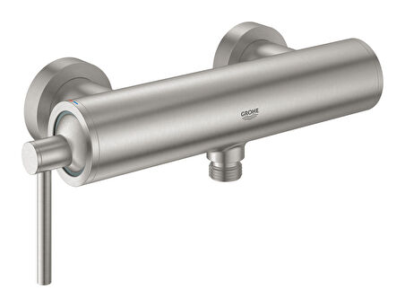 Grohe Atrio Super Steel 32650DC3 Gümüş Banyo Bataryası