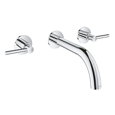 Grohe Lavabo Bataryası Duvardan İki Delikli Atrio Krom - 20169003